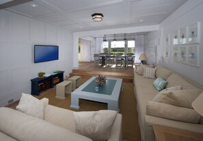 Oyster Pond at Chatham Townhome 25 Living Room and Dining Room