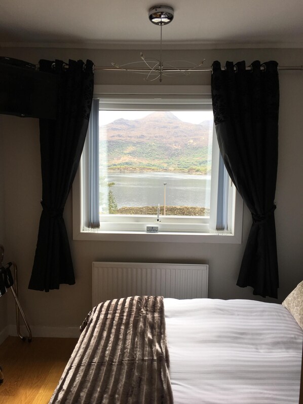 Room with superb loch and Isle of Skye view.