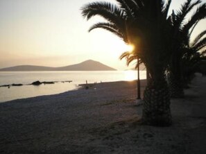 Blick auf den Strand