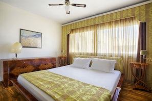 Main bedroom with dedicated large double bed