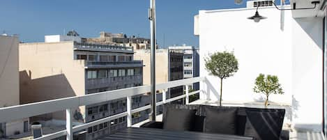 Our balcony with full Acropolis view