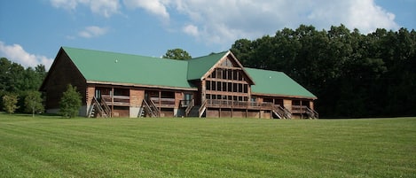 Rear of Lodge and Cabins