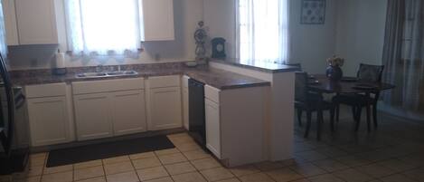 Large Kitchen area with Breakfast Nook