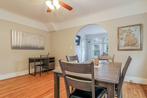 Dining Area & Work Desk