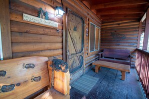 Front of cabin