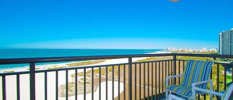 Beautiful Gulf of Mexico view from the living room