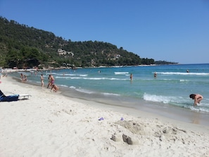 Golden beach