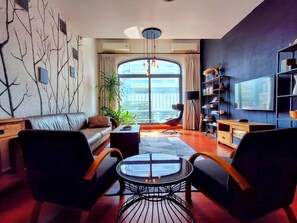 View from the dining area