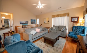 Living Room with Sofa Sleeper
