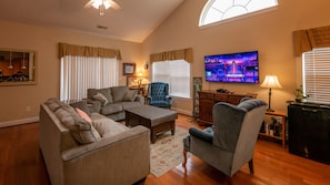Living Room with Sofa Sleeper