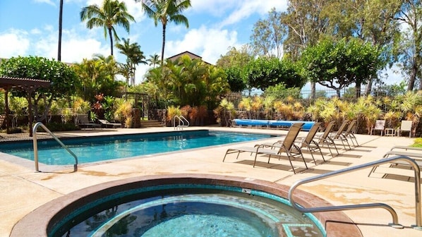 Condo Complex Pool and Hot Tub