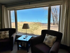 View out the back window