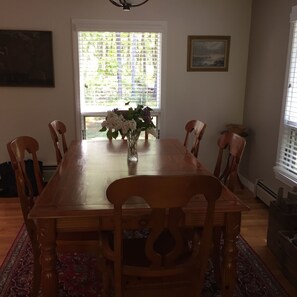 Dining area