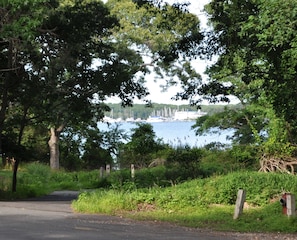 Three Mile Harbor Access across the street