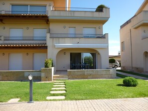 Our house - from the golf course