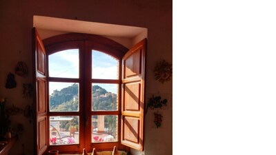 Villa Sarino located in the nature with sea and mountain view