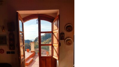 Villa Sarino located in the nature with sea and mountain view