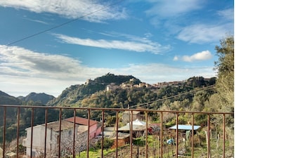Villa Sarino located in the nature with sea and mountain view