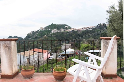 Villa Sarino located in the nature with sea and mountain view