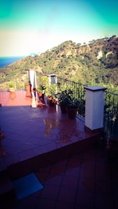 Villa Sarino located in the nature with sea and mountain view