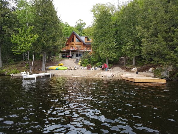 view from Deer lake