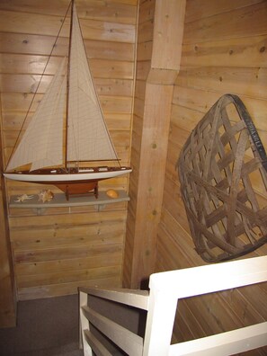 Stairwell to top floor

