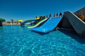 Kids pool with water slides!