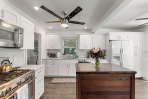 Newly renovated kitchen