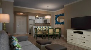 Living room/Dining area