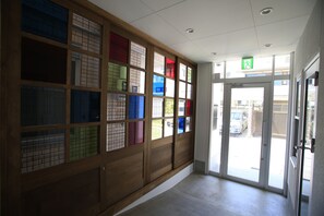 Interior entrance