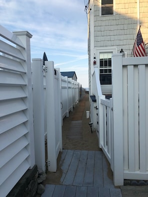 Private access way to Salisbury Beach
 (25 steps)