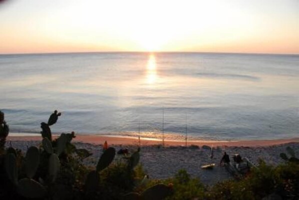 Blick auf den Strand