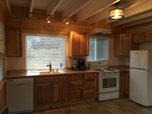 Kitchen area - Fully equipped to make home-cooked meals away from home.