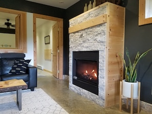 Gas fireplace