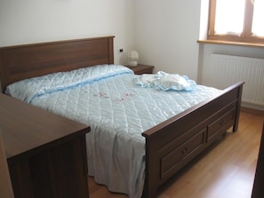 room with double bed