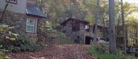 Driveway in Fall