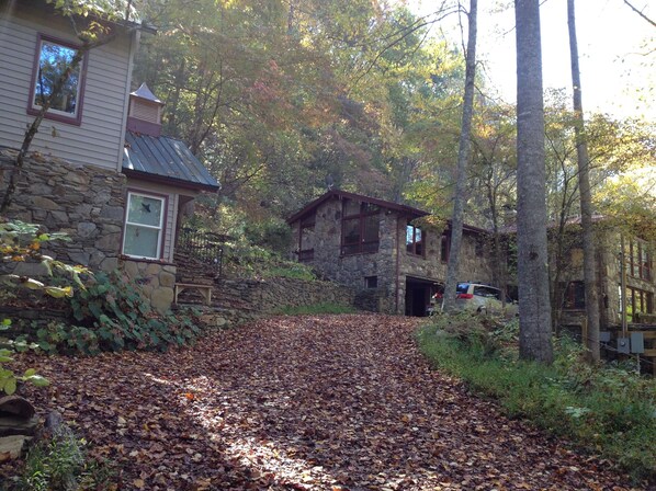 Driveway in Fall