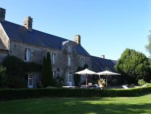 manoir de l'érable, 
terrasse