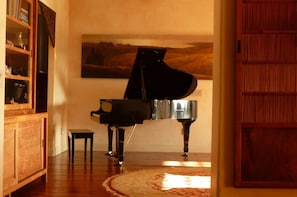 1st floor living room, 8' Yamaha C7 grand piano