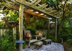 My outdoor spot for a good scotch & cigar.