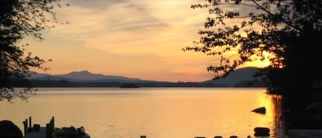 Sunrise On Golden Pond from the Lakefront home
