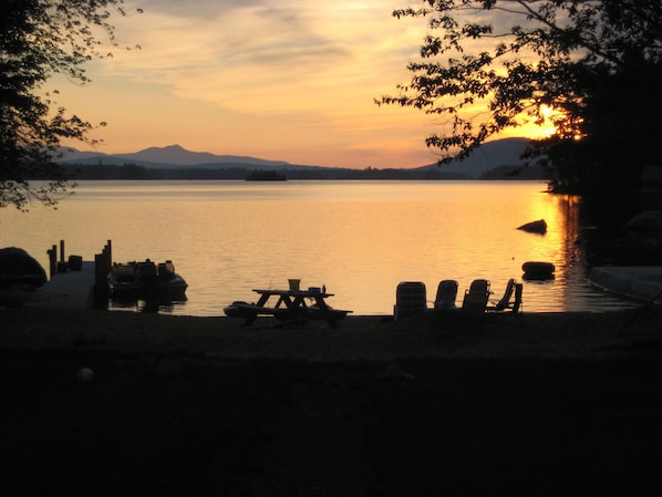 Sunrise On Golden Pond from the Lakefront home
