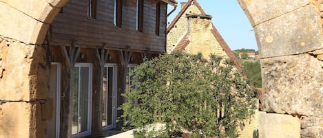 accĂšs au gĂźte par l'arche