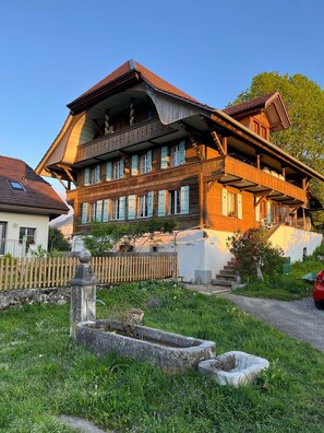 The holiday apartment Haus Itten is located in the attic