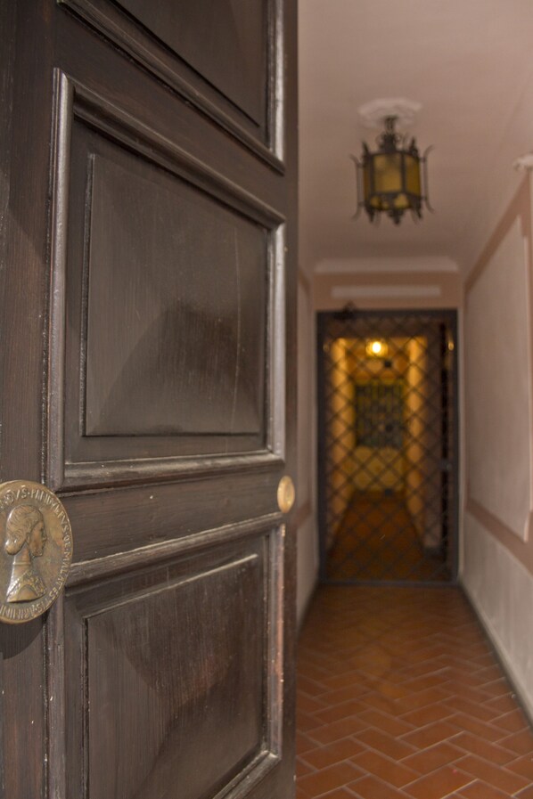 Main door of the building