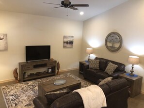 Living Area from Dining Table.