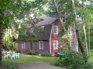 Front view of the cottage