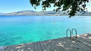 Enjoy jumping off the dock for a cool, refreshing swim, or use the buoy to moor your boat