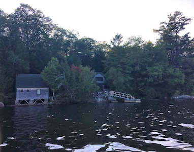 Private 2-Story Cottage with Lake View on 7 Acres