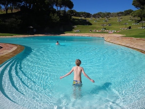 Children use to fall in love with the Atlantic Pool